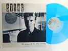 STING    the dream of the blue turtles     limited blue vinyl  insert