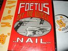 SCRAPING FOETUS OFF THE WHEEL : NAIL LP 1985 ROUGH TRADE GERMANY