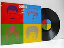 QUEEN hot space LP EX/EX-, E1-60128, vinyl, album, with lyric inner sleeve, 1982