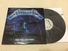 Metallica Ride the Lightning LP Vinyl 1st Press Megaforce Silver Label EX+