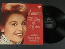 Annette The Story of My Teens Buena Vista LP NM mono VG+ cover w/photo book 1962