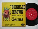 THE COASTERS CHARLIE BROWN + 3 RARE LONDON R&B / DOO WOP EP 1958 VG++