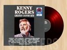 RED VINYL----  KENNY ROGERS Greatest Country Hits EXCLUSIVE LP The Gambler  0327