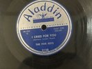 THE FIVE KEYS - 78 RPM  i CRIED FOR YOU VG++