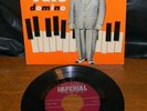 45 EP Here Stands Fats Domino IMP-150 Orange Hard Cover Picture Sleeve