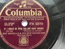 Nat Gonella 78rpm Single 10-inch Columbia Records #FB2570 If I Could Be With You
