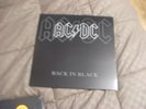 SUPERBE 33T DISQUE COULEUR  ACDC BACK IN BLACK