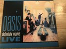 Oasis - Rare Vinyl LP Definitely Maybe Live Chicago 1994