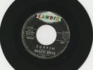 Beach Boys - Surfin / Luau  1962 45 RPM  Candix 301  promo