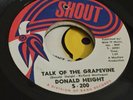 DONALD HEIGHT  . TALK OF THE GRAPEVINE . CLASSIC NORTHERN SOUL GEM .