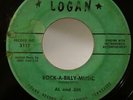 Rockabilly Bopper 45 Al And Jim Rock-A-Billy-Music on Logan HEAR