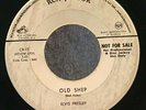 ELVIS PRESLEY Old Shep 1957 RCA Victor Rare Single Sided 45 CR-15