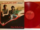 Hall & Oates - Along The Red Ledge - 1978 Red Color Vinyl (NM) Ultrasonic Clean