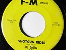 BOB DUDLEY-SHOTGUN RIDER ON F-M R&B BLUES 45-HEAR