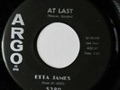 ETTA JAMES-AT LAST ON ARGO DEEP SOUL 45-NM HEAR