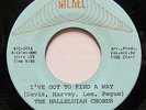HALLELUIAH CHORUS-I'VE GOT TO FIND A WAY ON NICKEL XOVER 45-NM HEAR