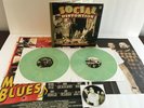 SOCIAL DISTORTION hard times GREEN Vinyl x2 Lp w/ 2 Bonus Trks+Cd+SIGNED poster