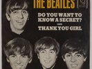 THE BEATLES: Do You Want to Know A Secret? US VJ-587 Vee Jay 45 Orig PS HEAR