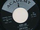 ANN BYERS   Here I Am. 60s Northern soul 45 on ACADEMY. EX