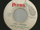 R&B ROCKERS- BIG MAMA THORNTON - ROCK A BYE BABY  / HOUND DOG -HEAR 1955 PEACOCK