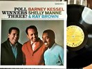 B. Kessel,S. Manne,R. Brown LP - Poll Winners Three - Contemporary S7576 1979 NM