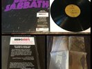 BLACK SABBATH Master Of Reality LP 180 Gram Analog w/poster RHINO 0081227981655