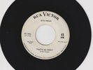 ELVIS PRESLEY 45 RPM ON RCA VICTOR RECORDS  (PROMO)