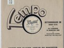 78 rpm COLEMAN HAWKINS Hawks Variations Danish 1950 shellac 10