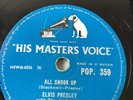 ELVIS PRESLEY 78 ALL SHOOK UP / THAT'S WHEN YOUR HEARTACHES BEGIN  HMV 