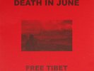 Death In June ?– Free Tibet - blue transparent vinyl - Deluxe Edition - incl.CDr