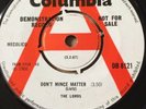 The Lords,Dont Mince Matter, Demo Mod, freakbeat, Psych,Columbia, 1966, Original