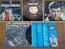 RARE Italian SP 45 RPM 7' JOHNNY HALLYDAY (Chante en Italien, Gatefold p/s 1963)