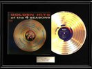 THE FOUR 4 SEASONS GOLDEN HITS GOLD METALIZED VINYL RECORD RARE FRANKIE VALLI