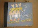 78RPM Capitol A-7 Set, 4 records, DInning Sisters, above average well kept E-