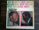 ART BLAKEY Messengers With Thelonious Monk LP Atlantic DG Stereo Johnny Griffin