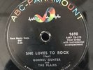 Cornel Gunter & the Flairs 78 -In Self Defense/She Loves to Rock-ABC 9698  VG+