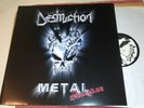 DESTRUCTION METAL DISCHARGE LP RARE 2003 ORIGINAL sodom,kreator,coroner,tankard