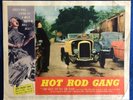 Lobby Card set of 8 for the movie, Hot Rod Gang, John Ashley & Gene Vincent
