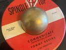RARE TEEN ROCKABILLY Tommy Devins Communicate b/w Tell Me Who Spindle Top 103 