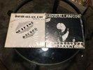 DAVID ALLAN COE LP (2) RARE NOTHING SACRED &  UNDERGROUND D.A.C.
