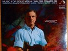 MUSIC FOR SOLO VIOLA; WALTER TRAMPLER; HINDEMITH, STRAVINSKY; RCA STEREO SEALED