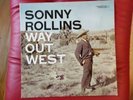 Sonny Rollins Way Out West S7530 on Contemporary records 1957 VG++