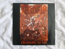 Kreator Pleasure To Kill Vinyl LP Thrash Metal 1986 Noise International