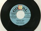 *JOHNNY BURNETTE TRIO I Just Found Out Lonesome Train Coral 9-61758 blue promo
