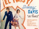 DANNY DAVIS Y LOS TITANES - EL TWIST - RARE SPAIN PS 7'' LABEL MGM YEAR 1961 NEW