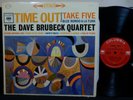 DAVE BRUBECK QUARTET Time Out LP COLUMBIA CS 8192 STEREO 1962 Jazz