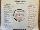 Informationsplatte 1965 mit Rolling Stones Monkees Mamas & The Papas