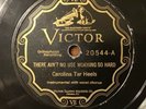 78 RPM -- Carolina Tar Heels, Victor 20544, E+ Hillbilly