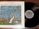 Vintage Electronic Klassische LP Steve Reich Live / Electric Musik 1968 Columbia