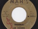 Northern Soul R&B Mod Rocker 45 - LEE ROGERS - Troubles / Walk On By